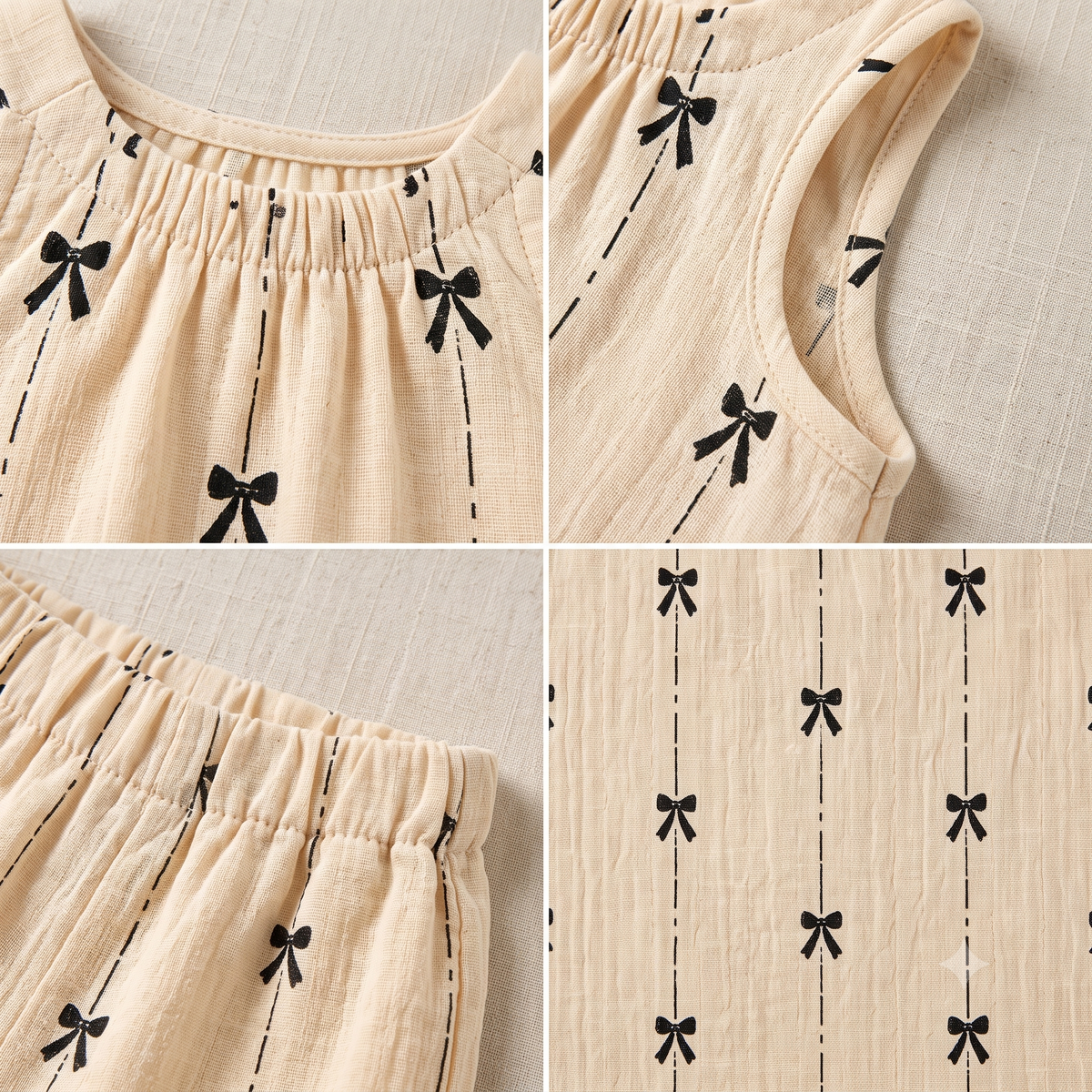 Girls Summer Outfit Sewing Tutorial PDF | Swing Top and Wide Leg Pants Set Size 5 | Beginner Kids Sewing | Instant Download