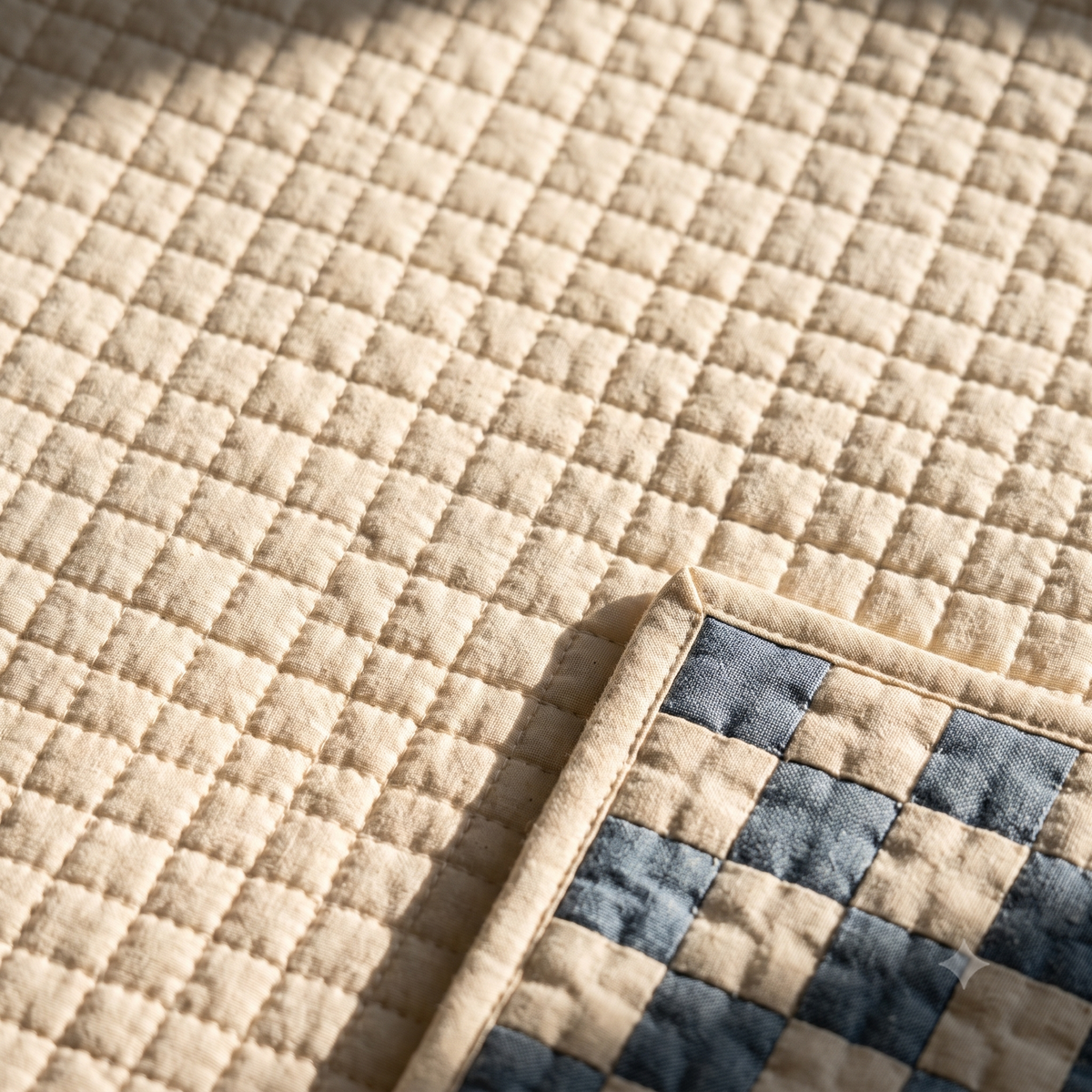 Nine Patch Quilt Pattern PDF, Beginner Modern Quilt Pattern, Minimalist Patchwork Throw, 48x60 Quilt Instant Download