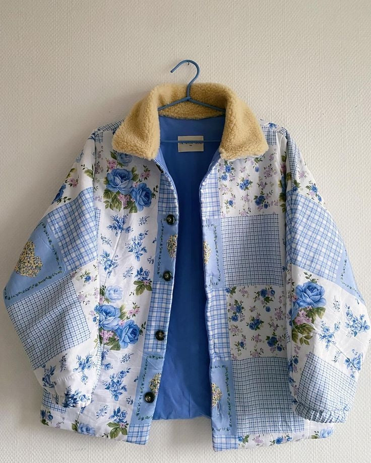 🧥 Patchwork Quilted Jacket Sewing Pattern