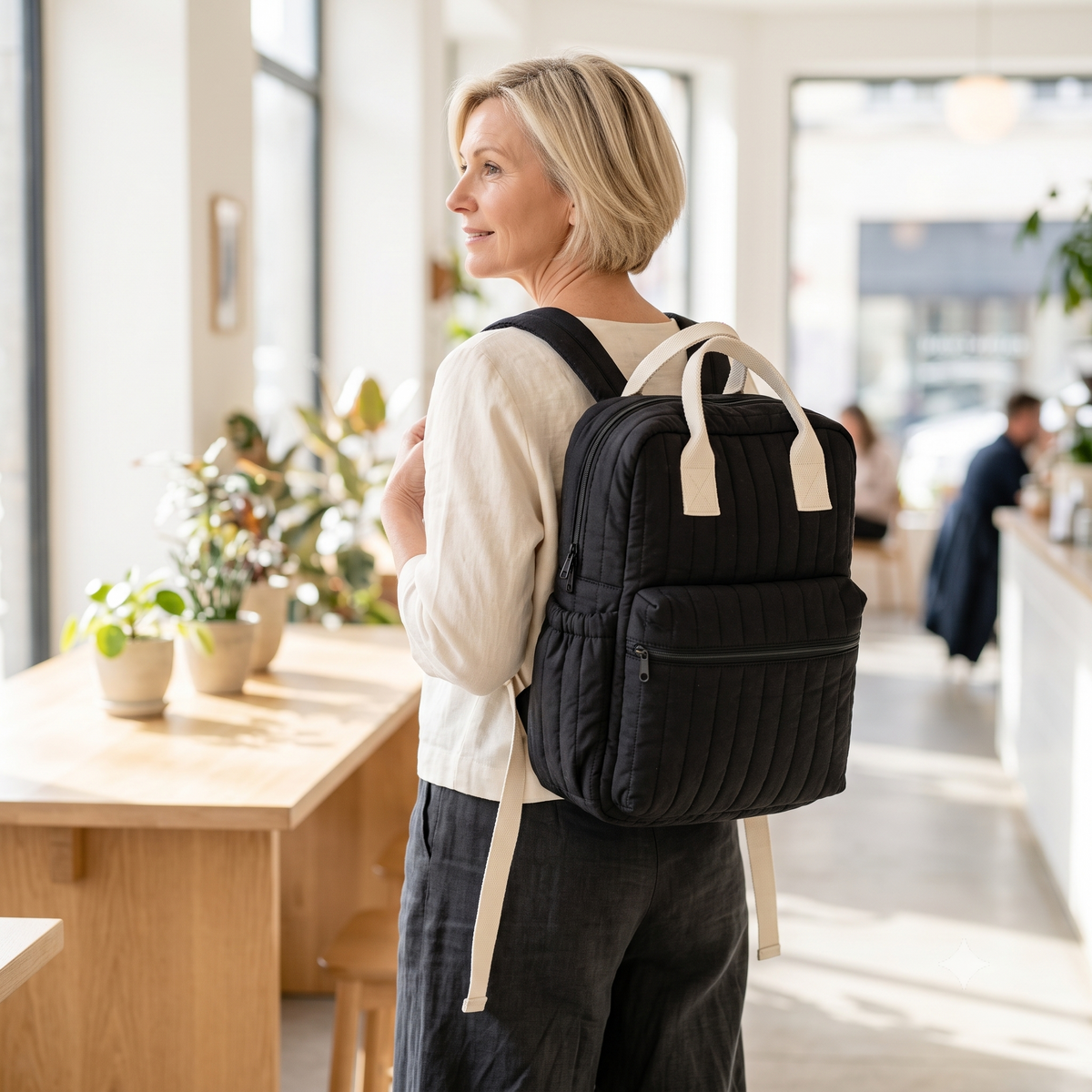 EUGÈNE Backpack Sewing Pattern PDF, Backpack & Shoulder Bag, Three Sizes, Fully Lined, Laptop Pocket, Intermediate to Advanced, Instant Download