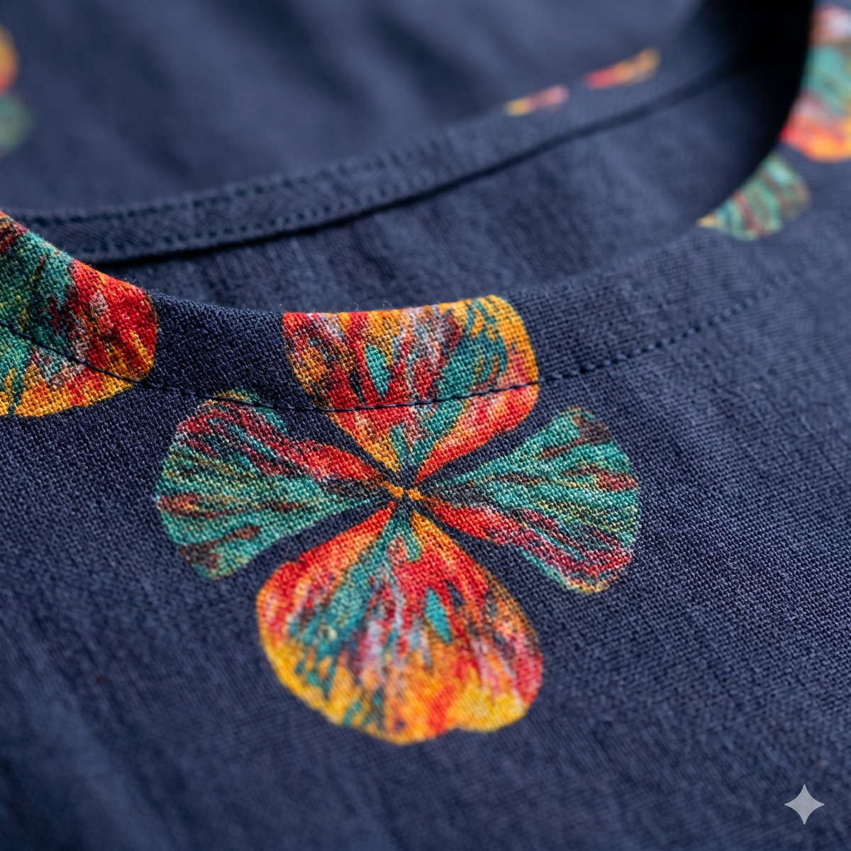Floral Blouse Sewing Pattern PDF | Easy Beginner Oversized Top Pattern, Pull On 3/4 Sleeve Shirt for Women, Sizes S-3XL, Instant Download