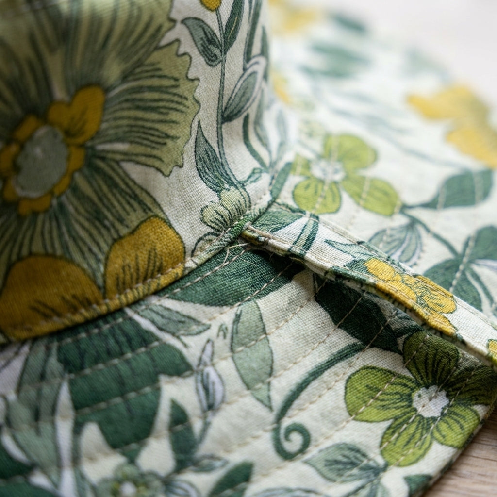 🌻 Wide-Brim Sun Hat Sewing Pattern