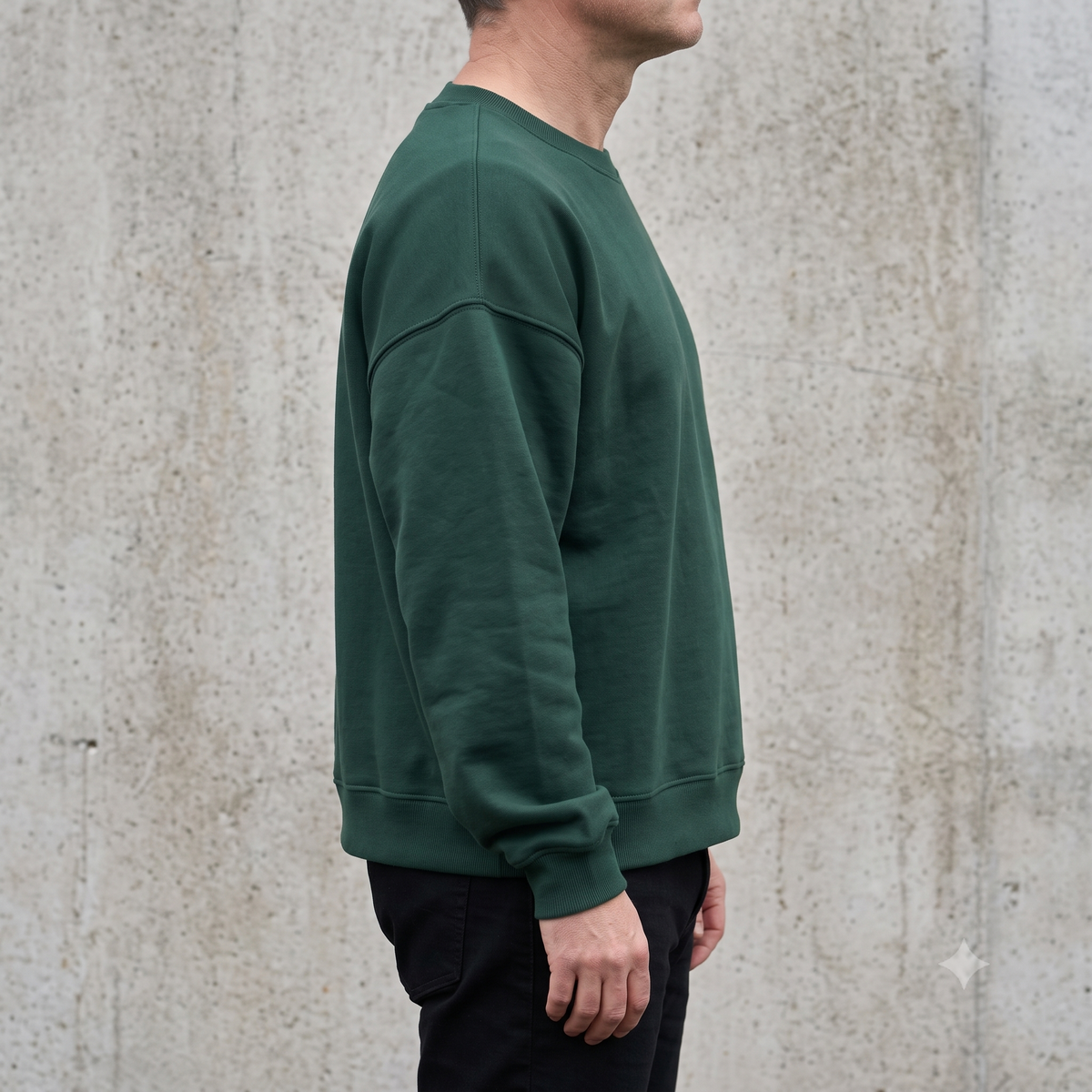 Oversized Sweatshirt Sewing Pattern PDF, Unisex Drop Shoulder Crewneck, Sizes S to XXL, Beginner Friendly, Instant Download