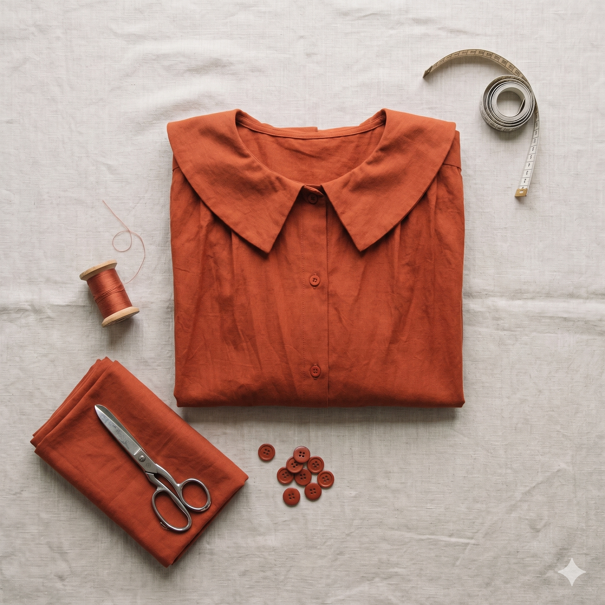 🍂 Oversized Smock Dress Sewing Pattern