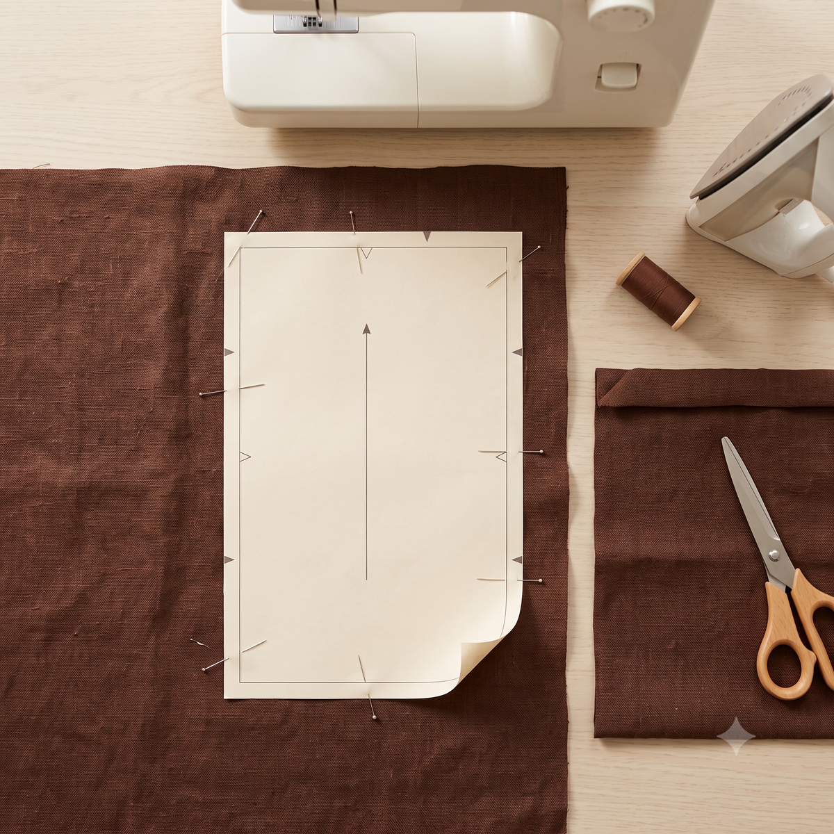 The Linen Boxy Top — PDF Sewing Pattern | With or Without Pocket | Sizes S-3XL