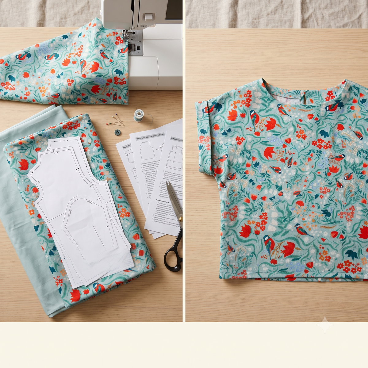 Kids Top PDF Sewing Pattern, Girls Blouse Sewing Pattern, Children's Boxy Top Pattern, Ages 2-16 Instant Download