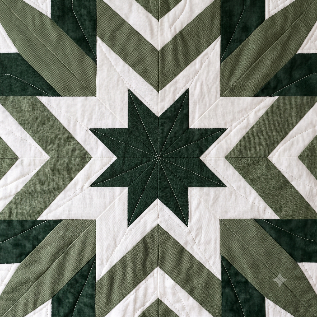 Geometric Star Quilt Pattern — PDF Quilt Pattern