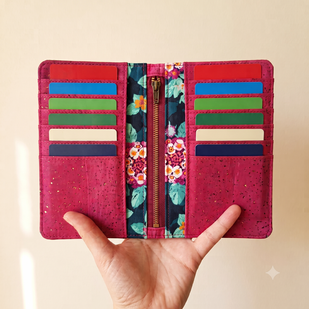 Wallet Sewing Pattern PDF, Twist Lock Clutch Wallet with Card Slots and Zipper Pockets, Advanced Beginner Bag Pattern, Instant Download